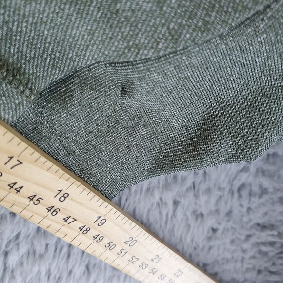 Cremieux Sweater Men XXL Green Performance 1/4 Zip Lightweight Long Sleeve - Picture 6 of 9